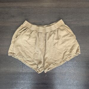 Zara Tan Shorts Size M